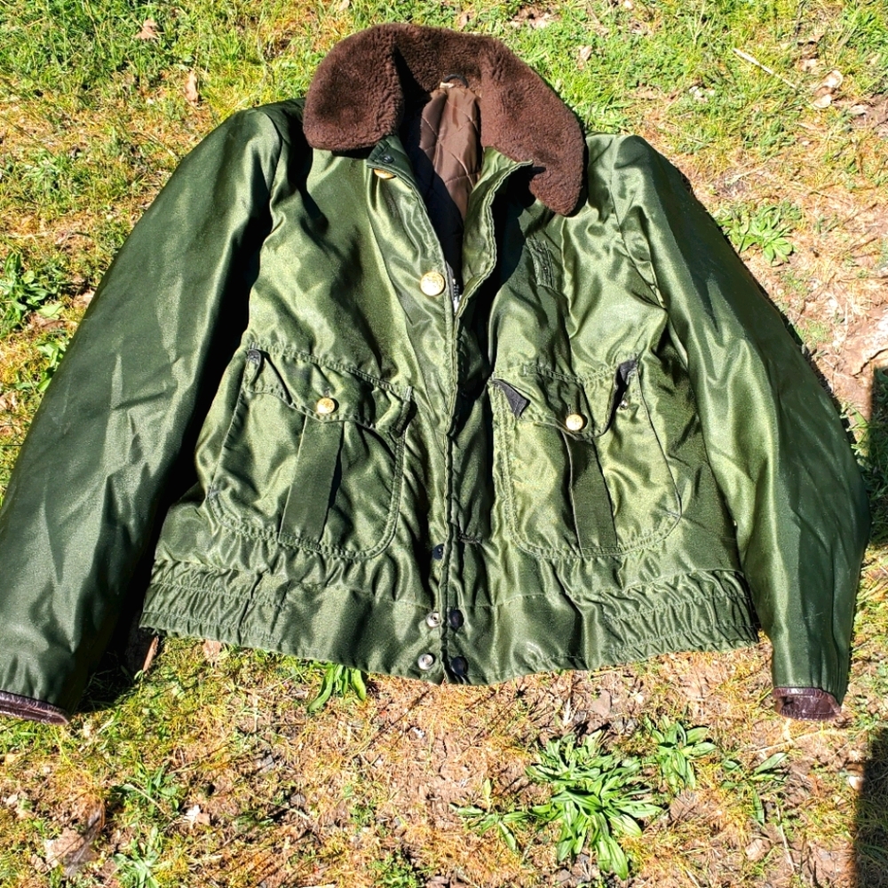 Gerber 42r motorcycle jacket 1960 1950 gold button